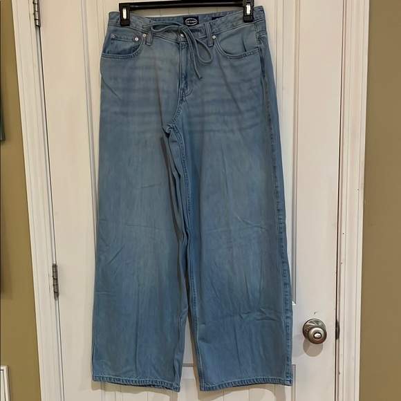 Scoop NYC Denim - Scoop wide leg size 8 light wash 31” inseam Jean